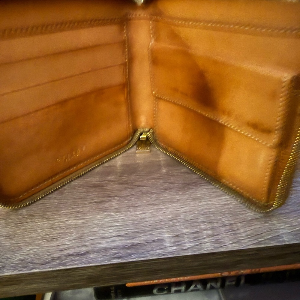 Brown Celine Patterned Small Wallet Pre-Owned Vin… - image 6